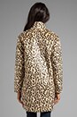 view 5 of 7 Lepards Faux Fur Dream Elaisa Coat in Dark Sand