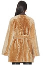 view 3 of 4 Sannie Coat in Brown Sugar
