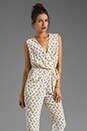 view 1 of 6 Sailor Chic Etalia Silk Print Jumpsuit in Atlantic
