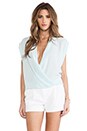 view 1 of 4 Pipana Top in Light Aqua