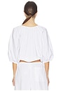 view 3 of 4 LELOW トップ in Pure White