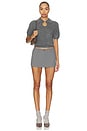 view 5 of 4 Talallia Top in Grey Melange