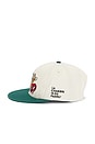 view 3 of 3 La Chambre Nuit 6 Panel Hat in Off White