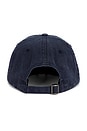 view 2 of 2 Signature 6 Panel Hat in Navy Blue