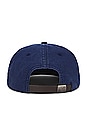 view 2 of 2 Fast Food Logo 6 Panel Hat in Navy Blue