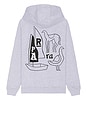 view 1 of 4 Riddle Hooded Sweatshirt in Heather Grey