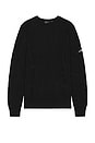 view 1 of 4 Your Boring Abstract Village Knitted Pullover in Black