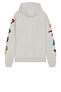 view 2 of 5 La Chambre Nuit Hooded Sweatshirt in Heather Grey