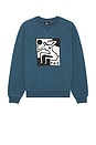 view 1 of 4 Ball Sports Crew Neck Sweatshirt in Dark Blue