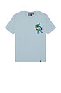view 2 of 4 Vase Delivery T-Shirt in Light Blue