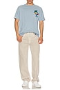 view 4 of 4 Vase Delivery T-Shirt in Light Blue