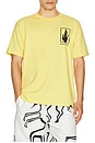 view 3 of 4 Yoga Discounts T-Shirt in Yellow