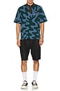 view 5 of 5 Splashed Polo Shirt in Pine Green