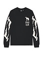 view 2 of 4 Dog Training Long Sleeve Tee in Black