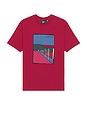 view 1 of 4 Beach Parking T-Shirt in Raspberry