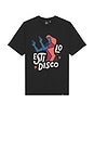 view 1 of 4 El Stilo Disco T-Shirt in Black