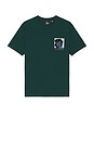 view 4 of 4 Nothing Please T-Shirt in Pine Green