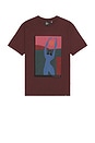 view 4 of 4 Protect The Sun T-Shirt in Dark Burgundy
