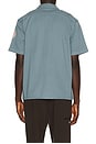 view 3 of 6 Gas Station Short Sleeve Shirt in Blue