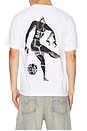 view 2 of 4 Kicked Around T-Shirt in White