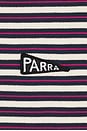 view 5 of 5 Flag Striper Polo Shirt in Purple Pink