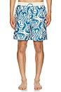 view 5 of 6 The Blob Swim Shorts in Blue