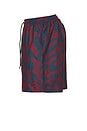 view 3 of 6 Splashed Swim Shorts in Burgundy