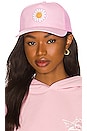 view 1 of 3 Positive State Trucker Hat in Baby Pink