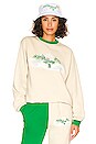 view 1 of 5 Lucky You Crewneck in Green