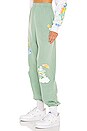 view 3 of 5 In The Cloud Bears Sweats in Pastel Green