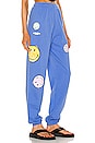 view 2 of 4 PANTALON SWEAT SMILEY GOOD FOR YOU in Blue
