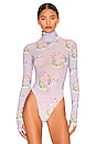 view 2 of 5 Care Bears Through The Clouds Bodysuit in Lavender