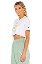 view 3 of 5 Chill Baby Crop Tee in White