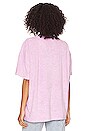 view 3 of 4 Terry Cloth Hopeful Tee in Dusty Lavender