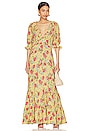 view 1 of 3 Spring Maxi Dress in Camelia Yellow