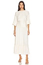 view 1 of 3 ROBE MAXI in Off White