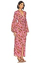 view 2 of 5 Maxi Dress in Pink Wallpaper