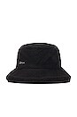 view 1 of 4 Fleece Bucket Hat in Black