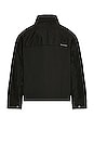 view 3 of 6 Intervein Panelled Windbreaker in Black