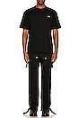 view 5 of 5 Tulwar Cut Military Work Straight Pant in Faded Black