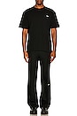 view 6 of 6 Edge Tailored Straight Trousers in Solemn Black