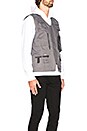 view 3 of 5 Workwear Utility Vest in Grey