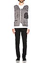 view 5 of 5 Workwear Utility Vest in Grey
