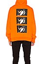 view 4 of 5 x UZI Hoodie in Orange