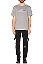 view 4 of 4 x Number (N)ine PE Value Tee in Grey