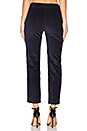 view 3 of 4 PANTALON EN VELOURS in Navy