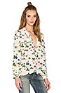view 2 of 4 Blouse in White Floral