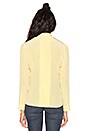 view 3 of 5 Tie Neck Blouse in Yellow