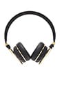 view 1 of 3 Linea No.10 Bluetooth Headphones in Faceted Carbon & Gold