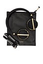 view 3 of 3 Linea No.10 Bluetooth Headphones in Faceted Carbon & Gold